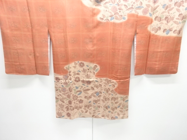 JAPANESE MICHIYUKI COAT / FLORAL PLANTS